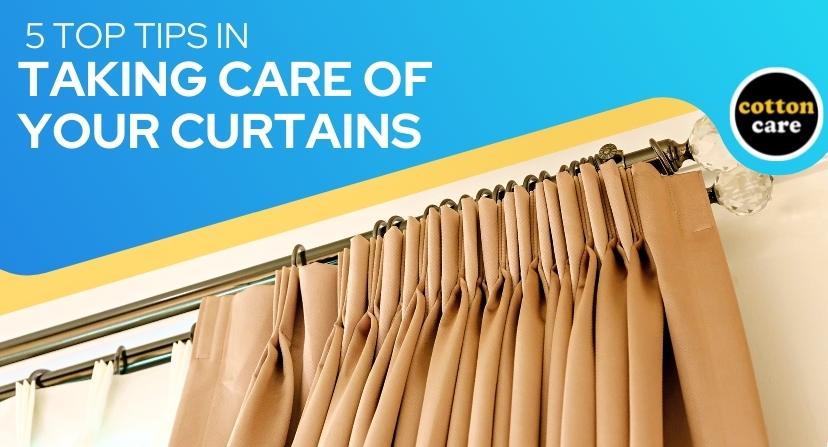 5 Top Tips in Curtain Cleaning
